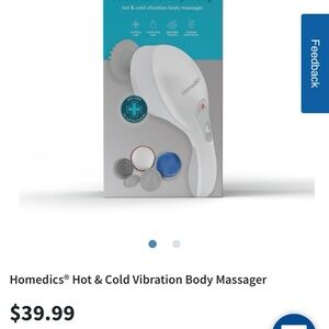 Homedics White Hot & Cold Massager